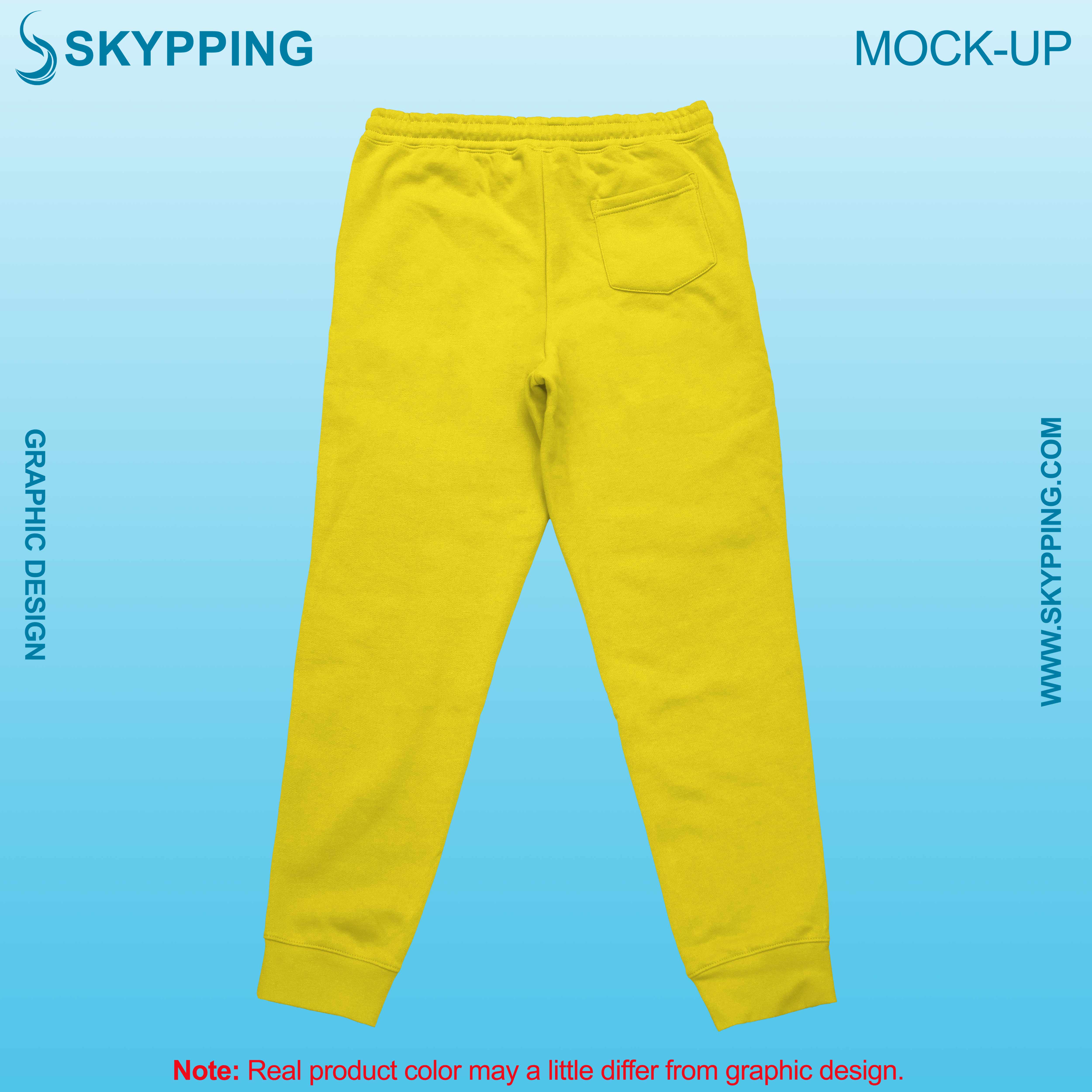 Sweatpant with Crossed Pocket and Ribbed Bottom